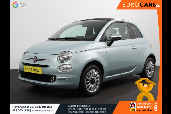 Fiat 500C 1.0 Hybrid Bellavita Navigatie Apple Carplay Android Auto Parkeersensoren Climate Control Lichtmetalen velgen Bluetooth