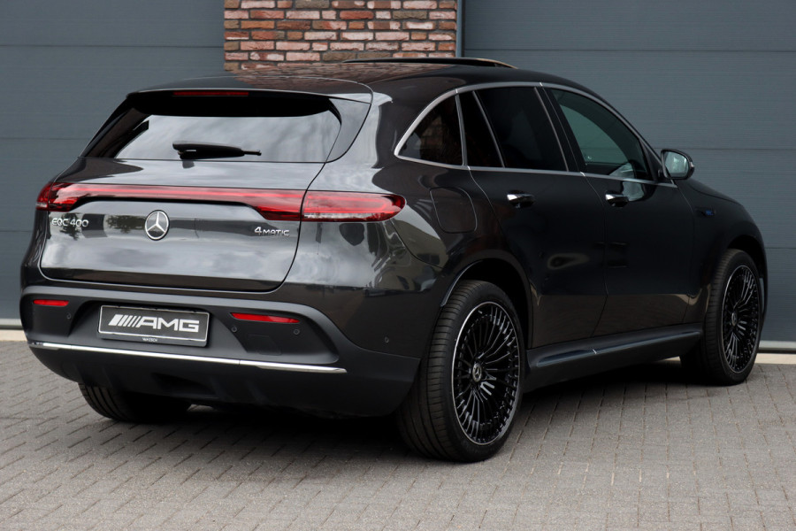 Mercedes-Benz EQC 400 4MATIC AMG Line 80 kWh | Schuifdak | Distronic+ | HUD | Trekhaak | Memory | Advanced Sound System | Keyless Go | Surround Camera |