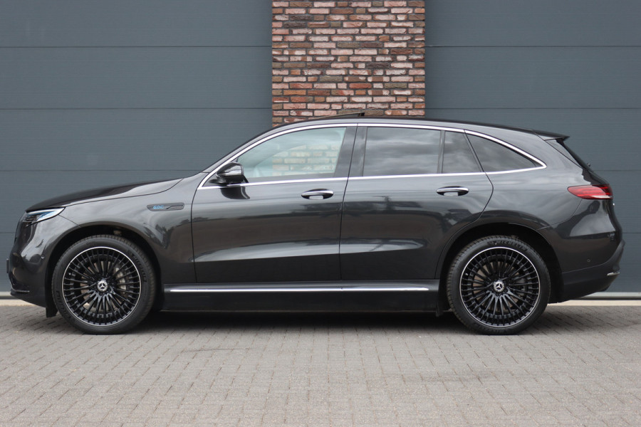 Mercedes-Benz EQC 400 4MATIC AMG Line 80 kWh | Schuifdak | Distronic+ | HUD | Trekhaak | Memory | Advanced Sound System | Keyless Go | Surround Camera |