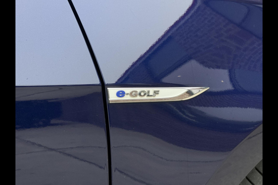 Volkswagen e-Golf E-DITION 1e Eigenaar|Navi|Camera|Stoelverwarming|Clima|Cruise|PDC V+A|N.A.P|Nieuwe APK bij Aflevering
