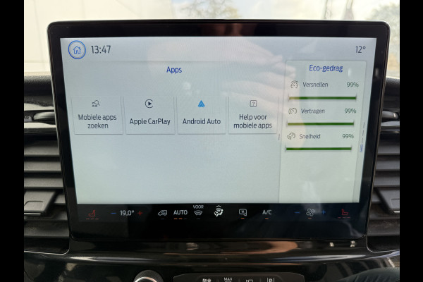 Ford E-Transit 68kWh 184PK L2H3 317km WLTP 94,8% (SOH) Airco Climate Control Cruise Control CarPlay 360 Camera Navigatie Parkeersensoren v+a