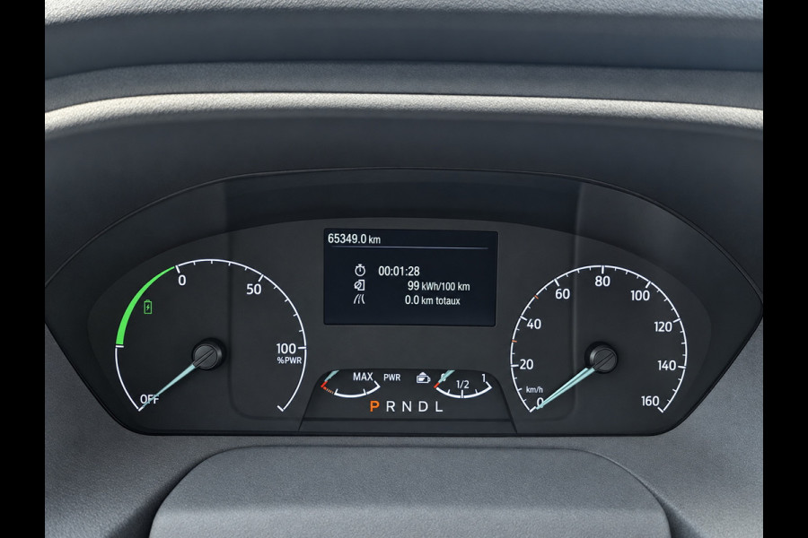 Ford E-Transit 68kWh 184PK L2H3 317km WLTP 94,8% (SOH) Airco Climate Control Cruise Control CarPlay 360 Camera Navigatie Parkeersensoren v+a