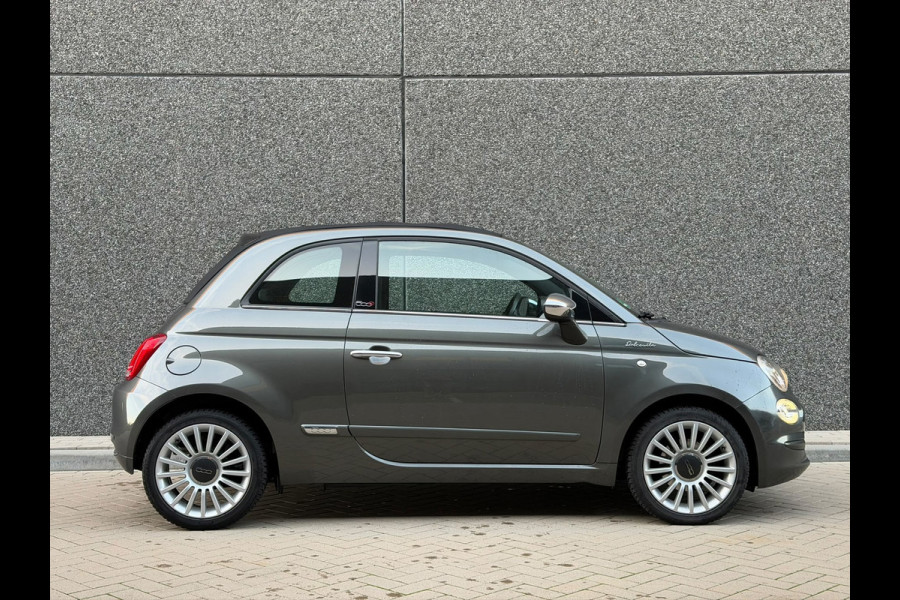 Fiat 500 1.2 Star (NAVIGATIE, CRUISE CONTROL, PARKEERSENSOREN, LEDER, CABRIO, MULTIMEDIA, BLUETOOTH, LED, ETC!)