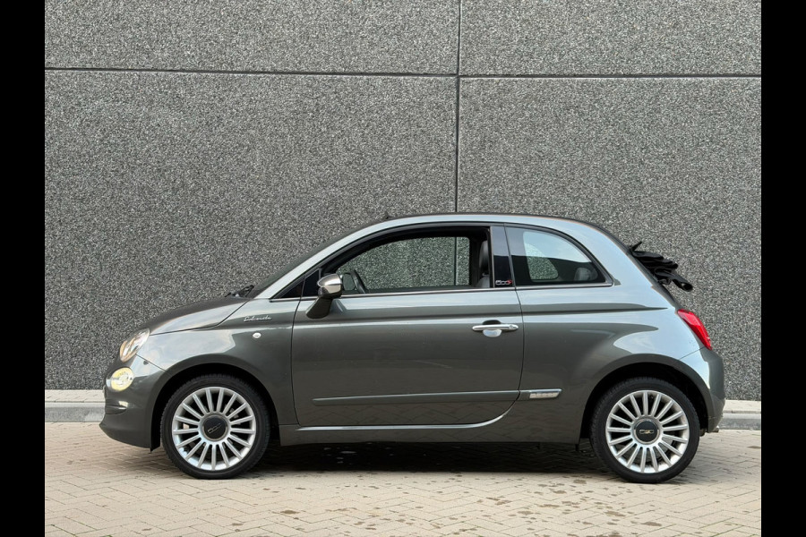 Fiat 500 1.2 Star (NAVIGATIE, CRUISE CONTROL, PARKEERSENSOREN, LEDER, CABRIO, MULTIMEDIA, BLUETOOTH, LED, ETC!)