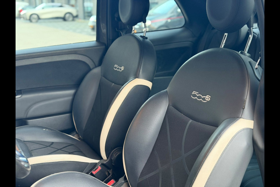 Fiat 500 1.2 Star (NAVIGATIE, CRUISE CONTROL, PARKEERSENSOREN, LEDER, CABRIO, MULTIMEDIA, BLUETOOTH, LED, ETC!)