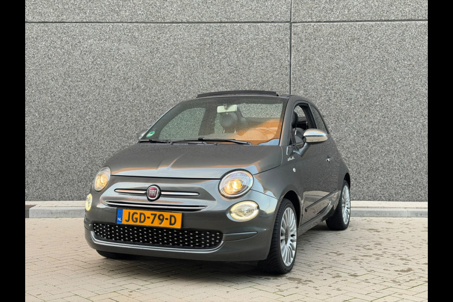Fiat 500 1.2 Star (NAVIGATIE, CRUISE CONTROL, PARKEERSENSOREN, LEDER, CABRIO, MULTIMEDIA, BLUETOOTH, LED, ETC!)