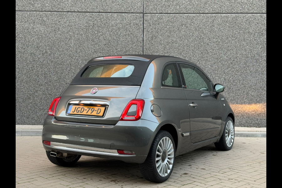 Fiat 500 1.2 Star (NAVIGATIE, CRUISE CONTROL, PARKEERSENSOREN, LEDER, CABRIO, MULTIMEDIA, BLUETOOTH, LED, ETC!)