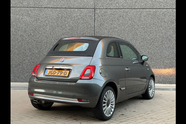 Fiat 500 1.2 Star (NAVIGATIE, CRUISE CONTROL, PARKEERSENSOREN, LEDER, CABRIO, MULTIMEDIA, BLUETOOTH, LED, ETC!)