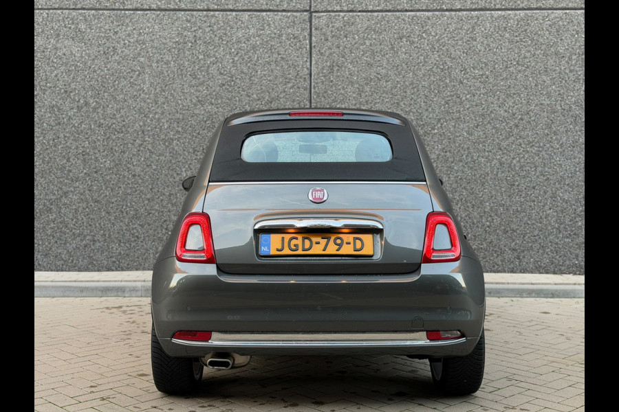 Fiat 500 1.2 Star (NAVIGATIE, CRUISE CONTROL, PARKEERSENSOREN, LEDER, CABRIO, MULTIMEDIA, BLUETOOTH, LED, ETC!)