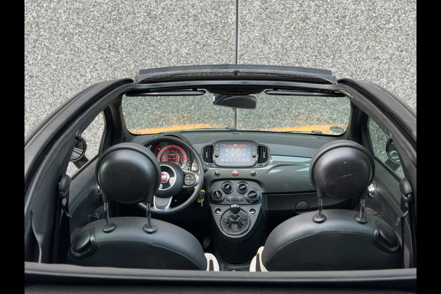 Fiat 500 1.2 Star (NAVIGATIE, CRUISE CONTROL, PARKEERSENSOREN, LEDER, CABRIO, MULTIMEDIA, BLUETOOTH, LED, ETC!)