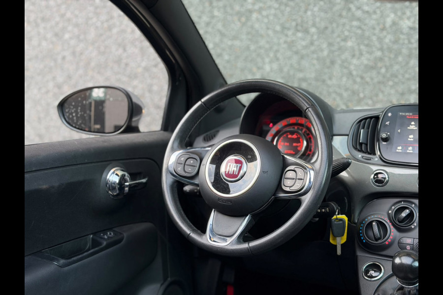 Fiat 500 1.2 Star (NAVIGATIE, CRUISE CONTROL, PARKEERSENSOREN, LEDER, CABRIO, MULTIMEDIA, BLUETOOTH, LED, ETC!)