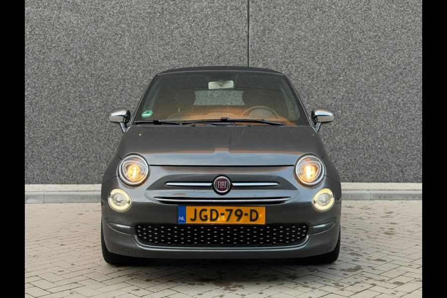 Fiat 500 1.2 Star (NAVIGATIE, CRUISE CONTROL, PARKEERSENSOREN, LEDER, CABRIO, MULTIMEDIA, BLUETOOTH, LED, ETC!)
