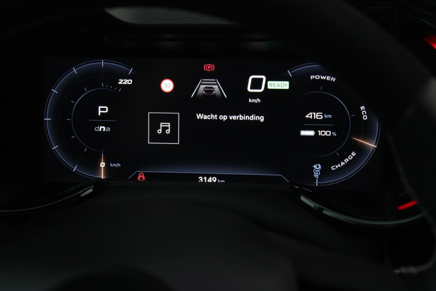 Alfa Romeo junior ELETTRICA SPORT SPECIALE 156PK 54 kWh | PANORAMA SCHUIF/KANTEL DAK | TECHNO PACK: (LED MATRIX KOPLAMPEN, DRAADLOZE TELEFOONLADER, DODEHOEK DETECTIE, PARKEERSENSOREN VOOR ACHTER EN ZIJKANT, NAVIGATIE, ELEKTRISCH BEDIENBARE ACHTERKLEP, KEYLESS ENTRY, ADAPTIVE CRUISE CONTROL, ACHTERUITRIJ CAMERA) | SPORT SPECIALE BEKLEDING MET ALCANTARA | WAMRTEPOMP! | VERWARMBARE VOORSTOELEN | VERWARMBARE VOORRUIT | NAVIGLI BLUE MET ZWART DAK | 18" LICHTMETALEN VELGEN "FOGRI" | GRILL "LEGGENDA" | 100 KW DC SNELLADER | 3-FASE | ELEKTRISCH VERSTELBARE BESTUURDERSSTOEL MET MASSAGE FNCTIE |