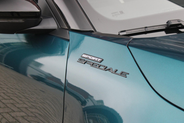 Alfa Romeo junior ELETTRICA SPORT SPECIALE 156PK 54 kWh | PANORAMA SCHUIF/KANTEL DAK | TECHNO PACK: (LED MATRIX KOPLAMPEN, DRAADLOZE TELEFOONLADER, DODEHOEK DETECTIE, PARKEERSENSOREN VOOR ACHTER EN ZIJKANT, NAVIGATIE, ELEKTRISCH BEDIENBARE ACHTERKLEP, KEYLESS ENTRY, ADAPTIVE CRUISE CONTROL, ACHTERUITRIJ CAMERA) | SPORT SPECIALE BEKLEDING MET ALCANTARA | WAMRTEPOMP! | VERWARMBARE VOORSTOELEN | VERWARMBARE VOORRUIT | NAVIGLI BLUE MET ZWART DAK | 18" LICHTMETALEN VELGEN "FOGRI" | GRILL "LEGGENDA" | 100 KW DC SNELLADER | 3-FASE | ELEKTRISCH VERSTELBARE BESTUURDERSSTOEL MET MASSAGE FNCTIE |
