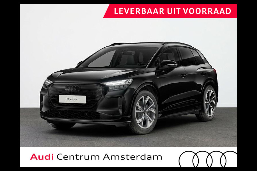 Audi Q4 e-tron S edition performance 82 kWh 286 pk | Techniekpakket plus | Trekhaak | Privacy glas | Optiekpakket zwart |