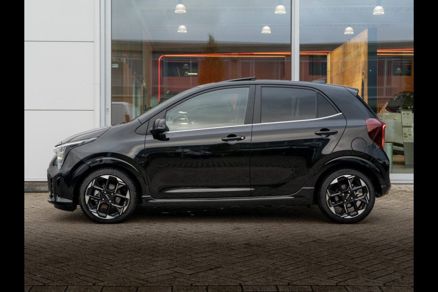 Kia Picanto 1.0 DPI GT-Line AUTOMAAT | ALS NIEUW | Schuifkanteldak | Navigatie | Stoel en stuurverwarming |