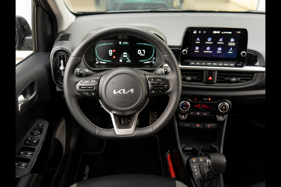 Kia Picanto 1.0 DPI GT-Line AUTOMAAT | ALS NIEUW | Schuifkanteldak | Navigatie | Stoel en stuurverwarming |