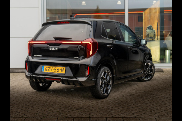 Kia Picanto 1.0 DPI GT-Line AUTOMAAT | ALS NIEUW | Schuifkanteldak | Navigatie | Stoel en stuurverwarming |