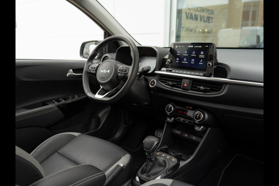 Kia Picanto 1.0 DPI GT-Line AUTOMAAT | ALS NIEUW | Schuifkanteldak | Navigatie | Stoel en stuurverwarming |