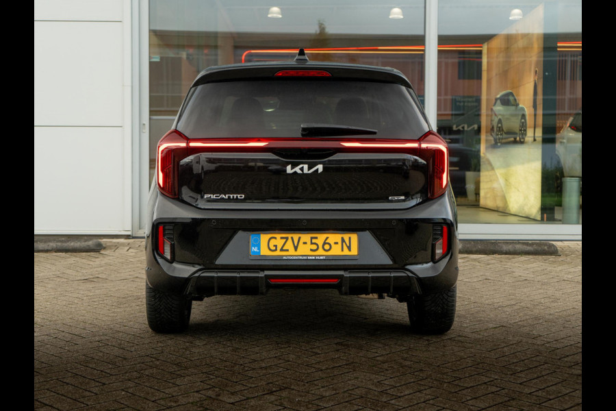 Kia Picanto 1.0 DPI GT-Line AUTOMAAT | ALS NIEUW | Schuifkanteldak | Navigatie | Stoel en stuurverwarming |