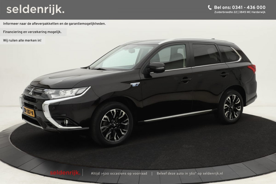 Mitsubishi Outlander 2.0 PHEV Instyle *Excl. BTW* | Dealer onderhouden | Navigatie | Leder | Stoel-/stuurverwarming | Trekhaak