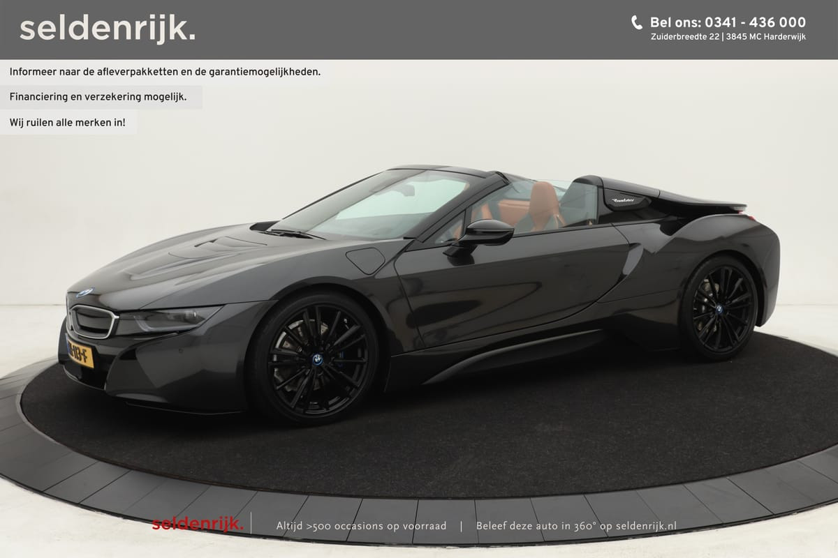 BMW i8 Roadster | Progressive pack | Individual Naturleder | H&K Sound | HUD | Nav Proff | Carbon inleg | Stoelverwarming