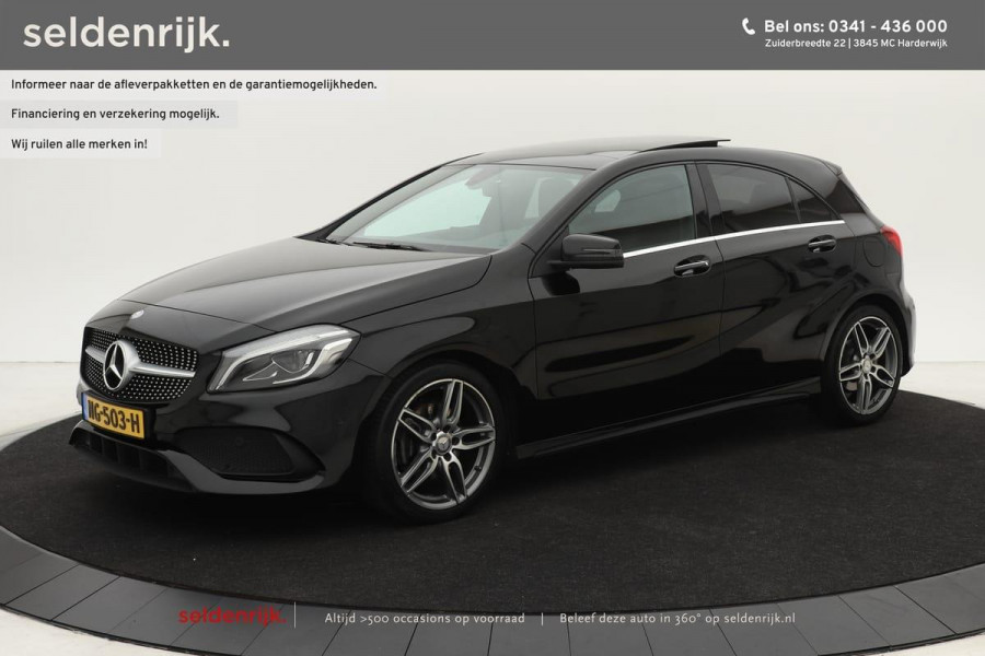 Mercedes-Benz A-Klasse 180d Ambition | AMG Line | Panoramadak | Full-LED | Navigatie | Keyless | Stoelverwarming