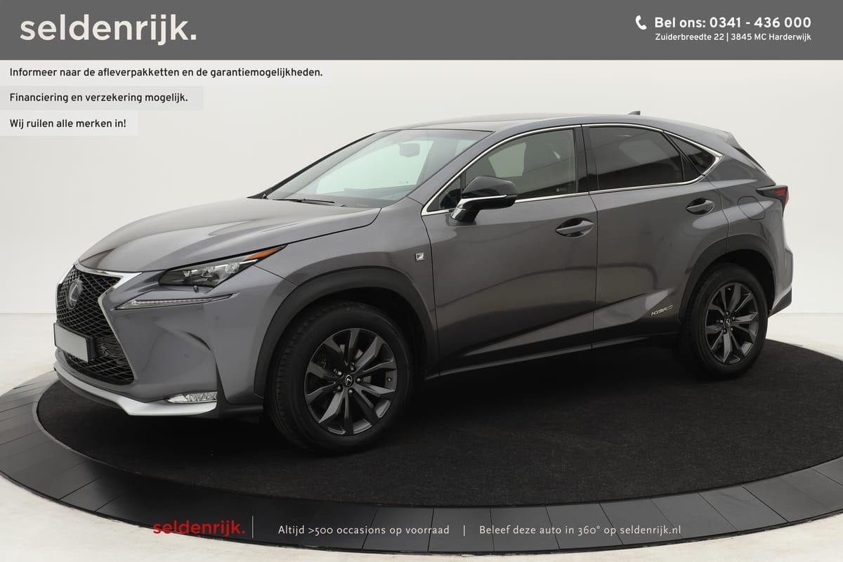 Lexus NX 300h 4-WD F-Sport Line | Panoramadak | Adaptive cruise | Full LED | Elektr. Achterklep | Camera | Keyless | Mercury Grey