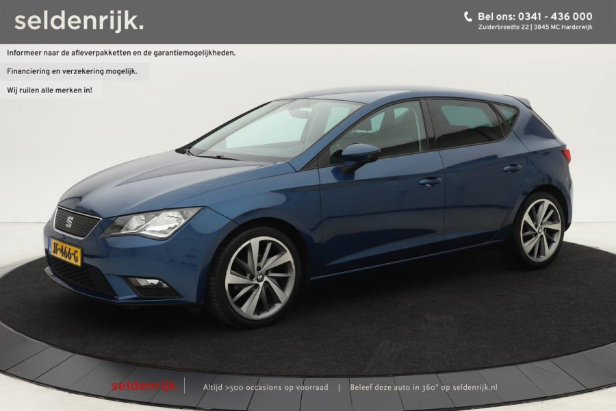 Seat Leon 1.0 TSI Style Connected | Dealer onderhouden | Navigatie | FR velgen | Climate control | Cruise control