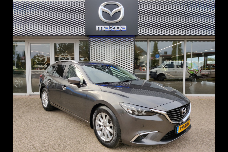 Mazda 6 Sportbreak 2.0 SkyActiv-G 165 TS+ Automaat | CRUISE-CONTROL | LEDER | NAVIGATIE | PARK-ASSIST | RIJKLAARPRIJS