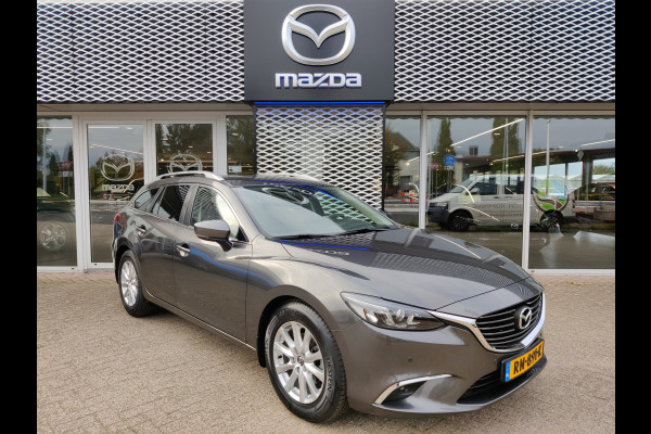 Mazda 6 Sportbreak 2.0 SkyActiv-G 165 TS+ Automaat | CRUISE-CONTROL | LEDER | NAVIGATIE | PARK-ASSIST | RIJKLAARPRIJS