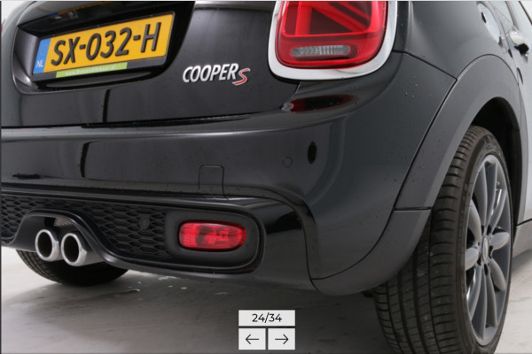 MINI Mini 2.0 Cooper S Chili 44k nieuw - Leder - Adaptive Cruise - Navi - Keyless Go Lease v.a. 410 pm